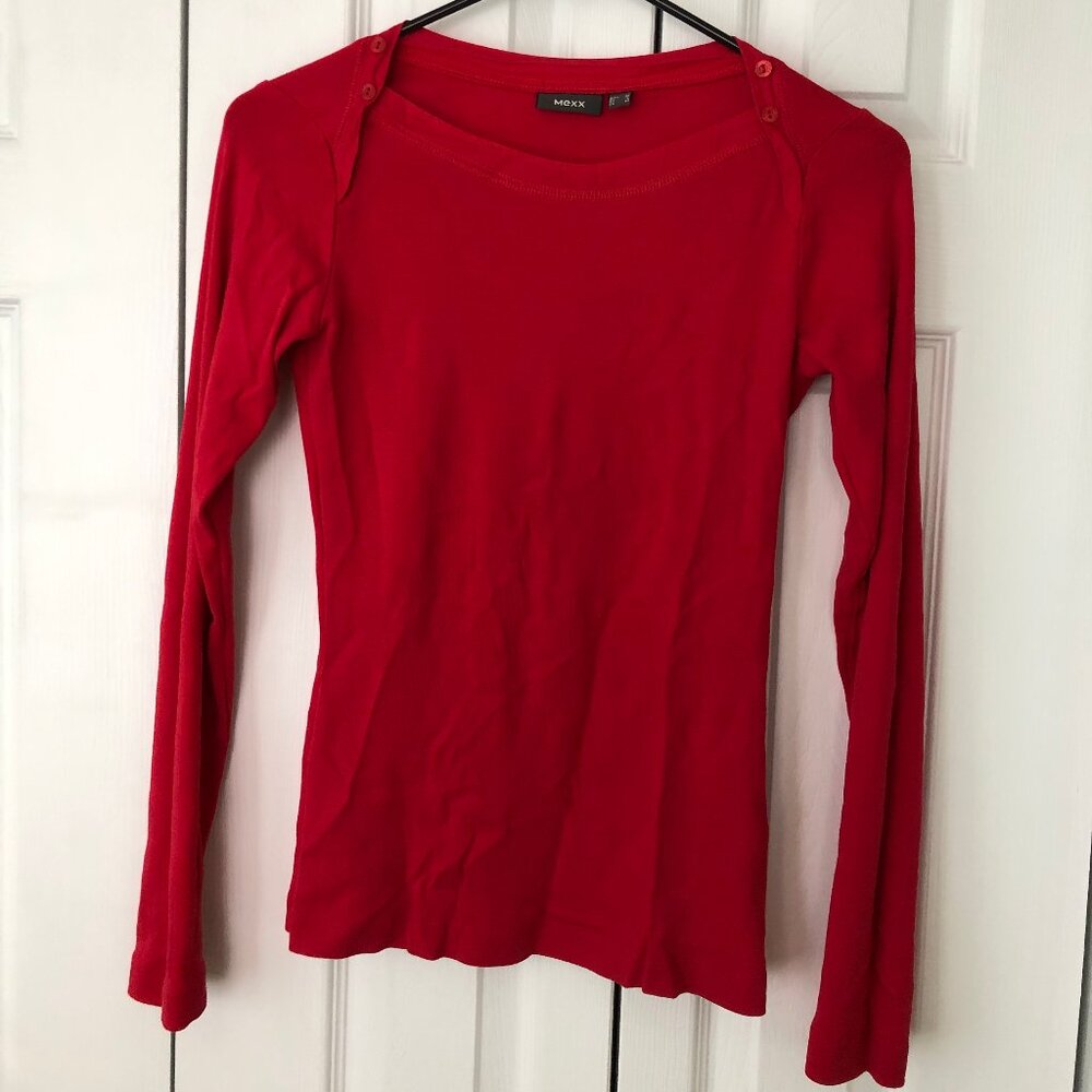 Mexx long sleeve red shirt